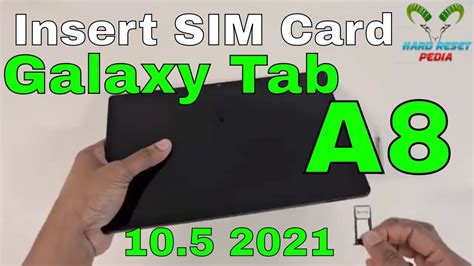 Samsung Tab a8 sim card